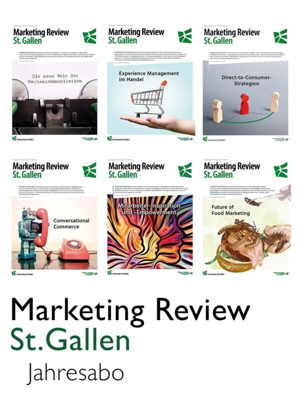Cover Marketing Review St.Gallen Jahresabo