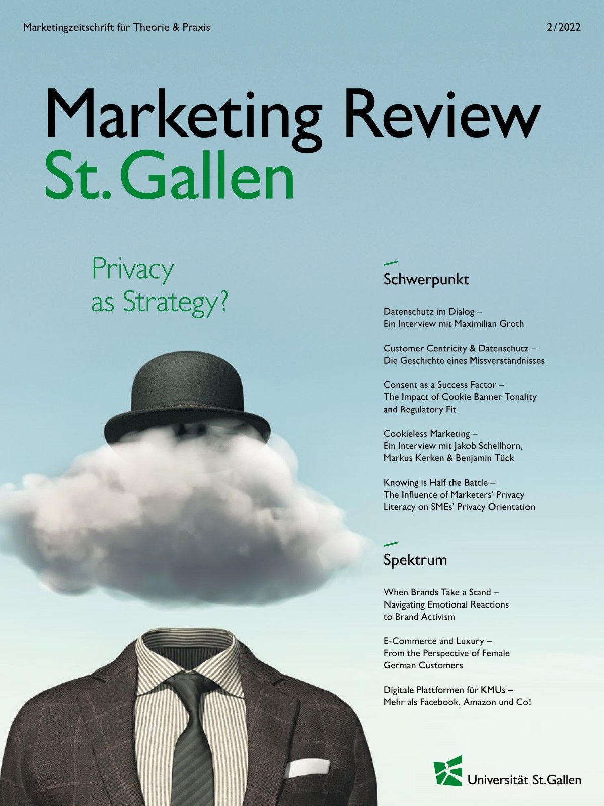 Marketing Review 2-2022 Cover