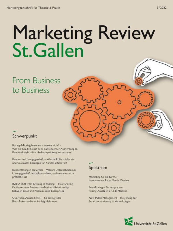 Marketing Review 3-2022 Cover